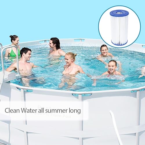 Bestway Flowclear Filter Cartridge Type III / AC | For Use in Most Pool Filter Pumps