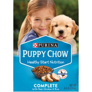 Purina Puppy Chow Complete Nutrition Formula Dry Dog Food 4.4 lbs (Pack of 6)