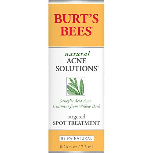 Burt's Bees Natural Acne Solutions Targeted Spot Treatment, 0.26 Ounces each (Value Pack of 3)