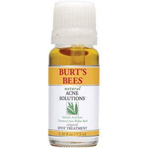 Burt's Bees Natural Acne Solutions Targeted Spot Treatment, 0.26 Ounces each (Value Pack of 3)