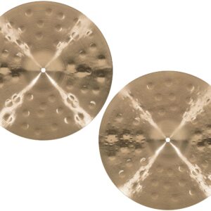 Meinl Cymbals B16EDMTH Byzance Extra Dry 16-Inch Medium Thin Hi Hat Cymbal Pair (VIDEO)