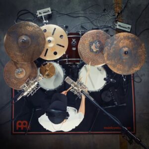 Meinl Cymbals B16EDMTH Byzance Extra Dry 16-Inch Medium Thin Hi Hat Cymbal Pair (VIDEO)