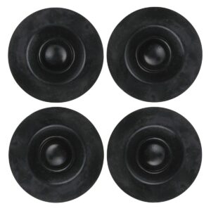 Leading Edge Lighting Dexter EZ Lube Rubber Grease Plugs Hub Dust Cap - 4 Pack