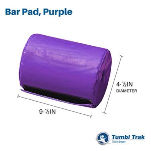 Tumbl Trak Gymnast Bar Pad, Purple, 9.5-Inch