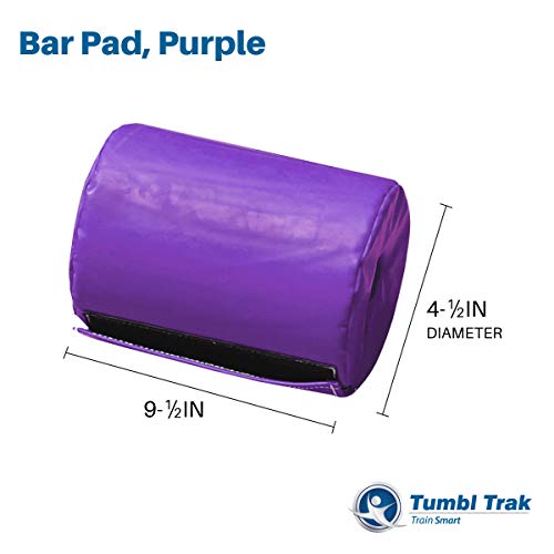 Tumbl Trak Gymnast Bar Pad, Purple, 9.5-Inch