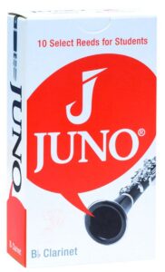 vandoren juno b flat clarinet reeds (pack of 10)