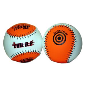 1 dozen evil bp 12" softballs - 44cor/.400 compression (ak-evil-bp) 12 balls