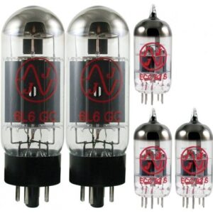 jj vacuum tube set for fender hot rod deluxe/deville, apex matched