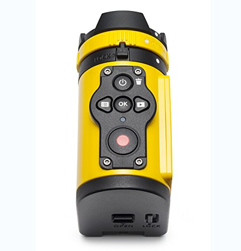 Kodak PIXPRO SP1 Action Cam with Explorer Pack 14 MP Water/Shock/Freeze/Dust Proof, Full HD 1080p Video, Digital Camera and 1.5" LCD Screen (Yellow)