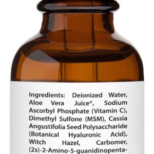 Vitamin C Serum for Face 20% with Hyaluronic Acid & Vitamin E, 1 fl. oz.