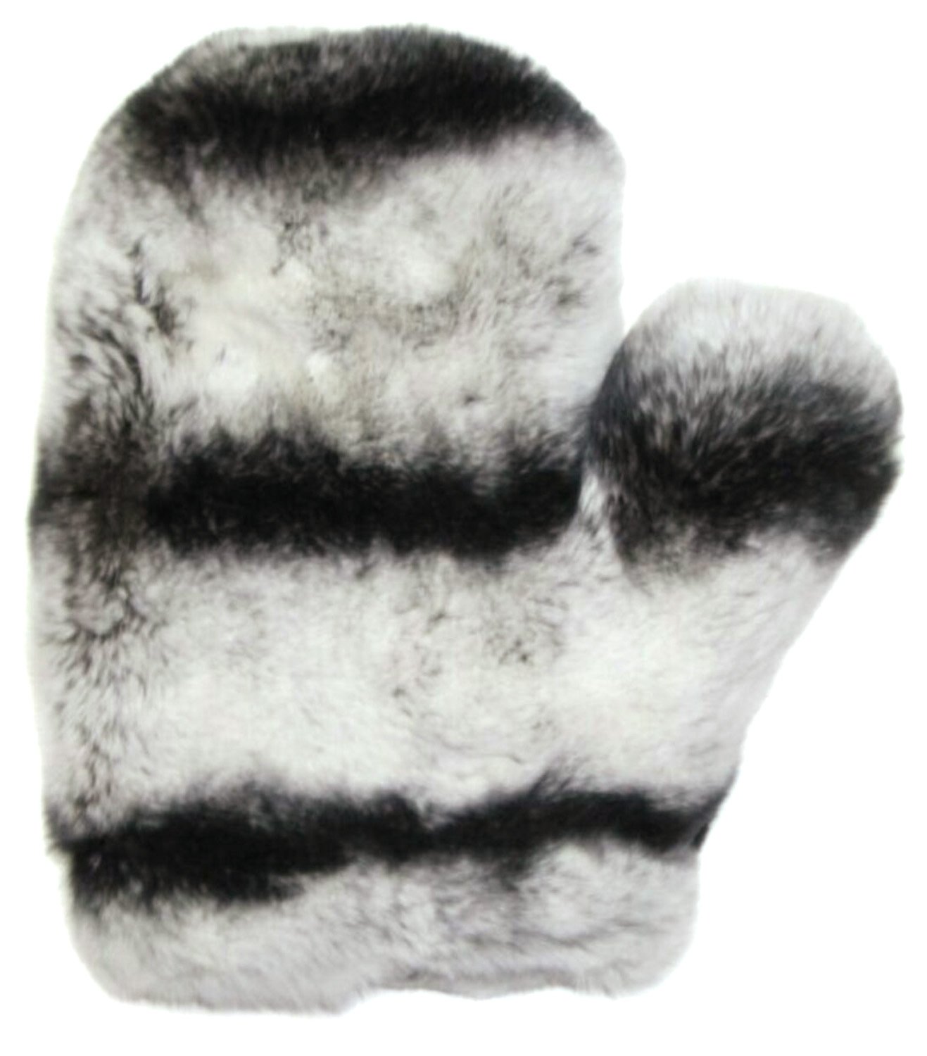 Full Skin Rex Chinchilla Love Massage Mitten-One Piece