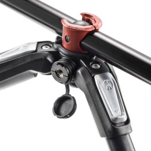 Manfrotto 190XPRO Carbon Fiber 3-Section Tripod (MT190CXPRO3),Black