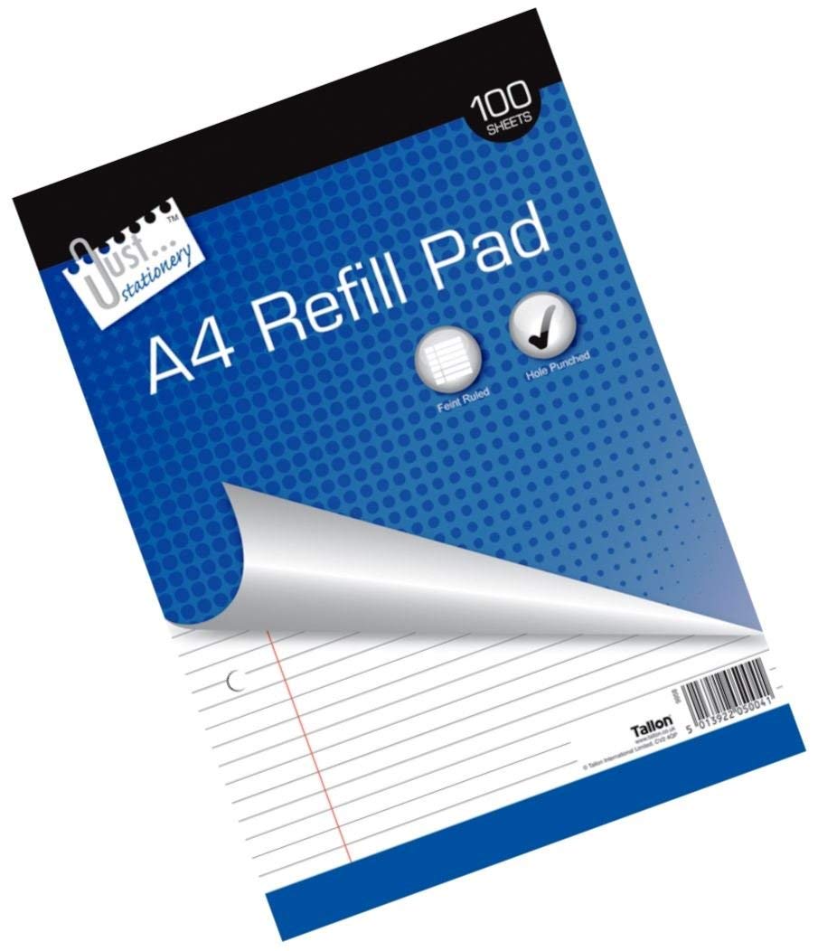 ETL Tallon Refill Pad A4 Ruled