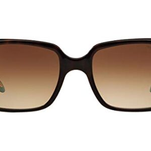 Tiffany & Co. TF4047B - 81343BTOP HAVANA/BLUE Sunglasses w/Brown Gradient Lens 55mm