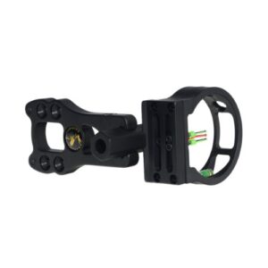 TOPOINT ARCHERY 3 Pin Bow Sight - Fiber, Brass Pin, Aluminum Machined - Right and Left Handed