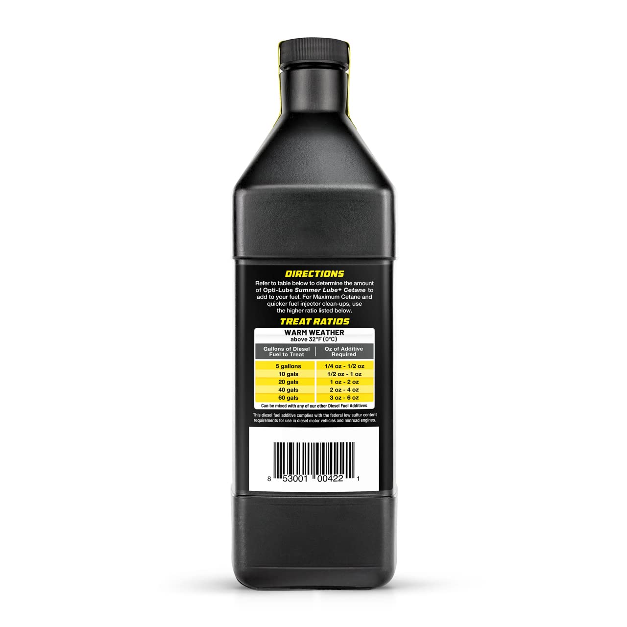 Opti-Lube Summer+ Formula Diesel Fuel Additive: Each Quart Treats up to 640 Gallons of Diesel Fuel (1 Quart (Treats 640 Gallons))