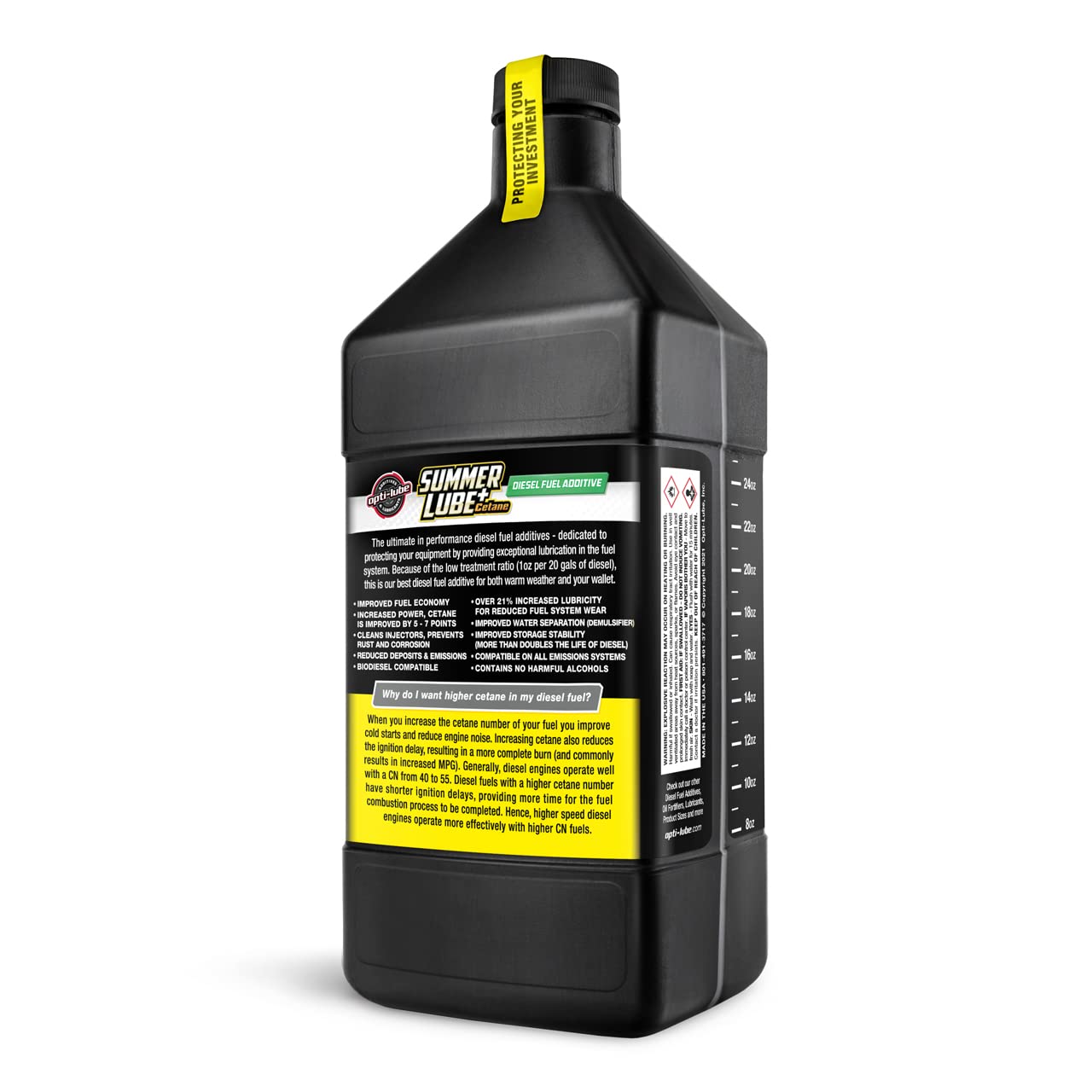 Opti-Lube Summer+ Formula Diesel Fuel Additive: Each Quart Treats up to 640 Gallons of Diesel Fuel (1 Quart (Treats 640 Gallons))