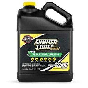 Opti-Lube Summer+ Cetane Formula Diesel Fuel Additive: 1 Gallon with Accessories (HDPE Plastic Hand Pump and 2 Empty 4oz Bottles) Treats up to 2,560 Gallons