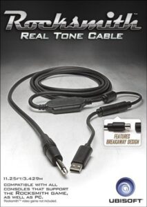 ubisoft rocksmith real tone cable ps3 ,xbox 360 ,pc *new*