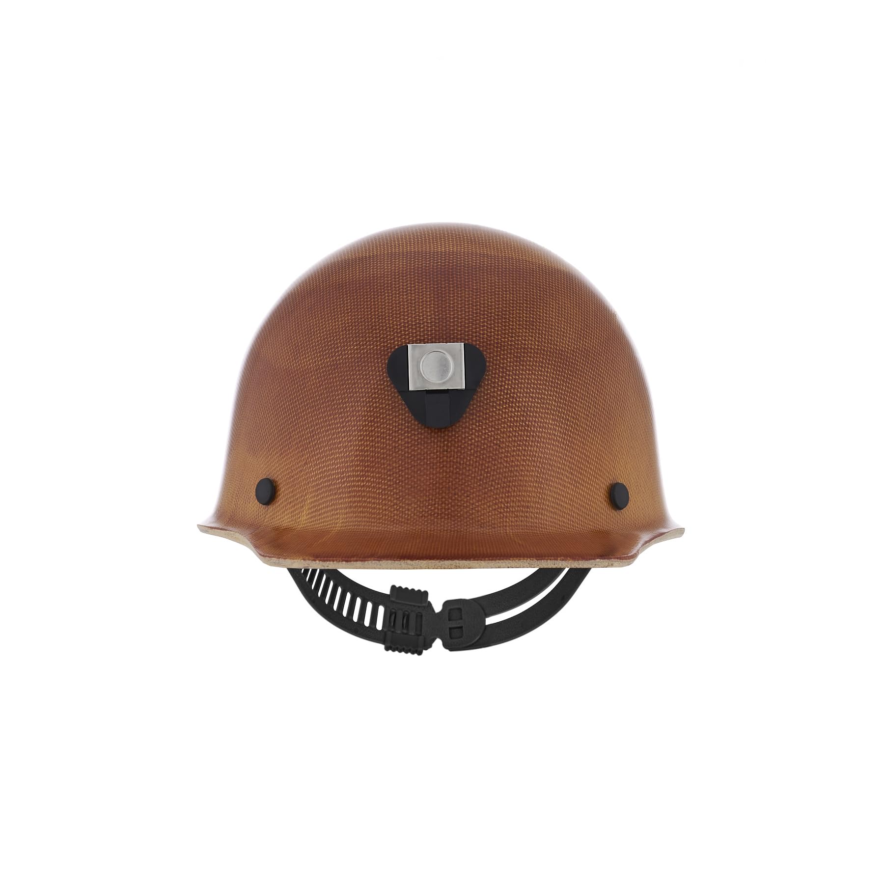 MSA 460409 Skullgard Cap Style Safety Hard Hat with Staz-on Pinlock Suspension, Lamp Bracket and Cord Holder | Made of Phenolic Resin, Radiant Heat Loads up to 350F - Standard Size in Natural Tan