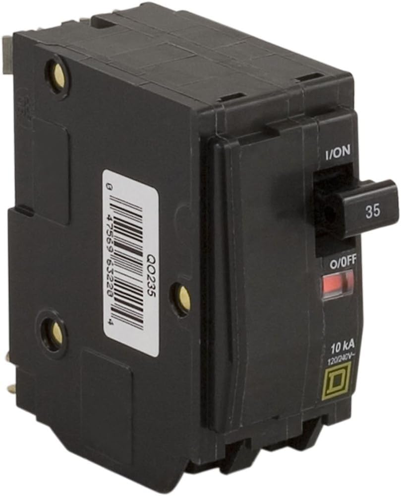 Square D - QO235CP Circuit Breaker, Black