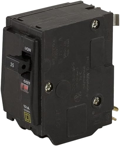 Square D - QO235CP Circuit Breaker, Black