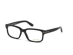 tom ford ft5313 eyeglasses 002 matte black/gloss black transition effect 55mm 5313