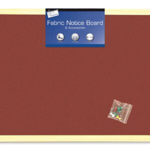 Tallon Just Stationery 600x800mm Fabric Notice Board