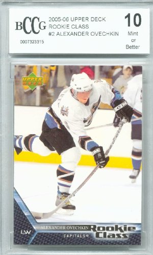 2005-06 Upper Deck RC Rookie #2 Alexander Ovechkin BCCG 10