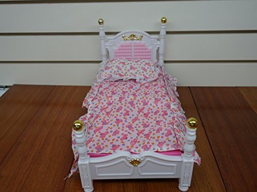 My Fancy Life Dollhouse Furniture Bed Room and Beauty Play Set