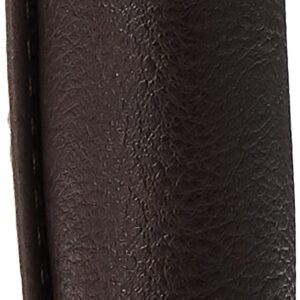 Columbia Men's Leather Front Pocket Wallet Card Holder for Travel