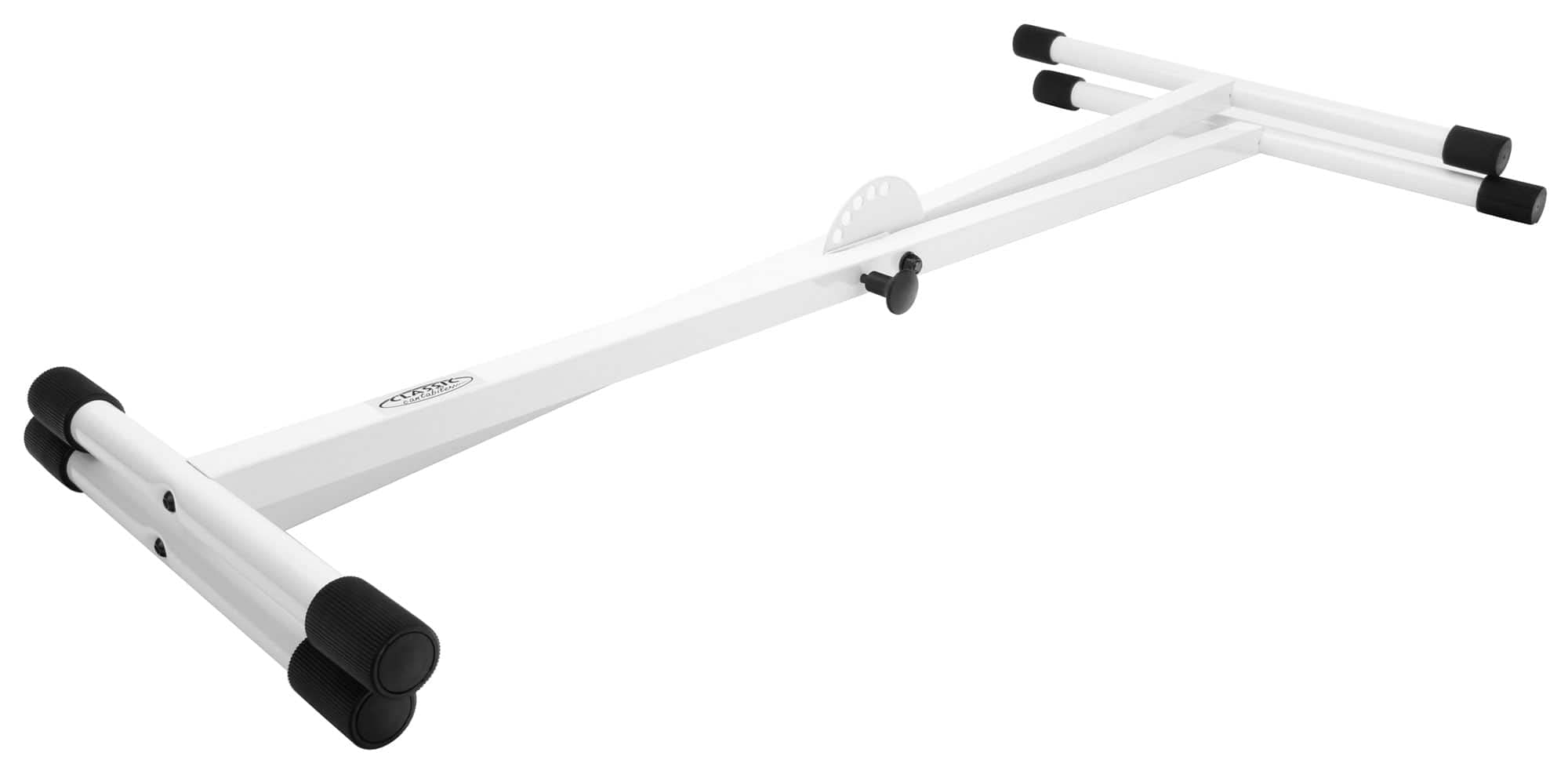 Classic Cantabile X Keyboard Stand Height Adjustable White