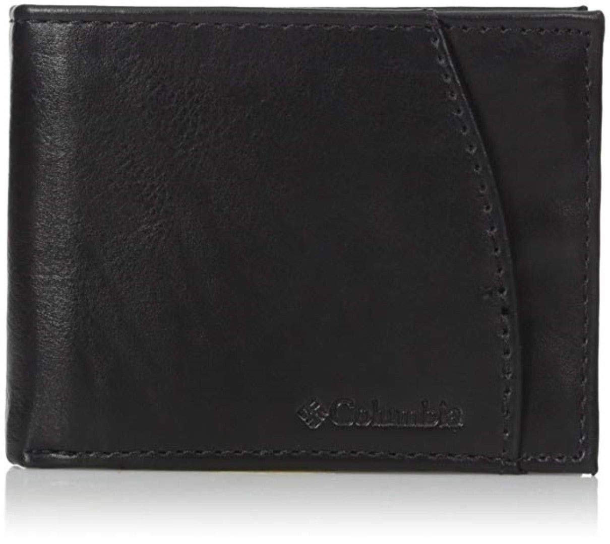 Columbia Men's Leather Extra Capacity Slimfold Wallet