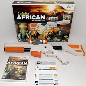 Wii Cabela's African Adventures Bundle with Gun