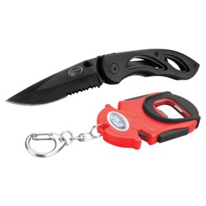 Performance Tool W9345 Northwest Trail Tactical Knife with Sharpener