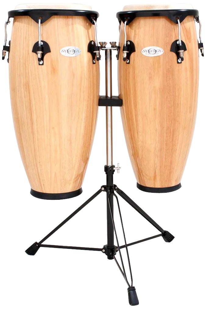 Toca 2300N Synergy Series Conga Set with Stand - Natural