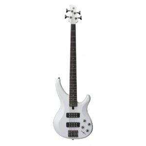 yamaha 4 string bass guitar, right handed, white, (trbx304 wh)