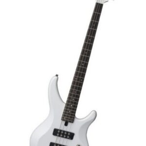 Yamaha 4 String Bass Guitar, Right Handed, White, (TRBX304 WH)