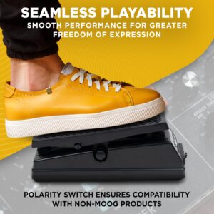 MOOG EP-3 Expression Pedal - Universal Expression Pedal for Keyboards, Synthesizers and Effects Pedals with Polarity Switch