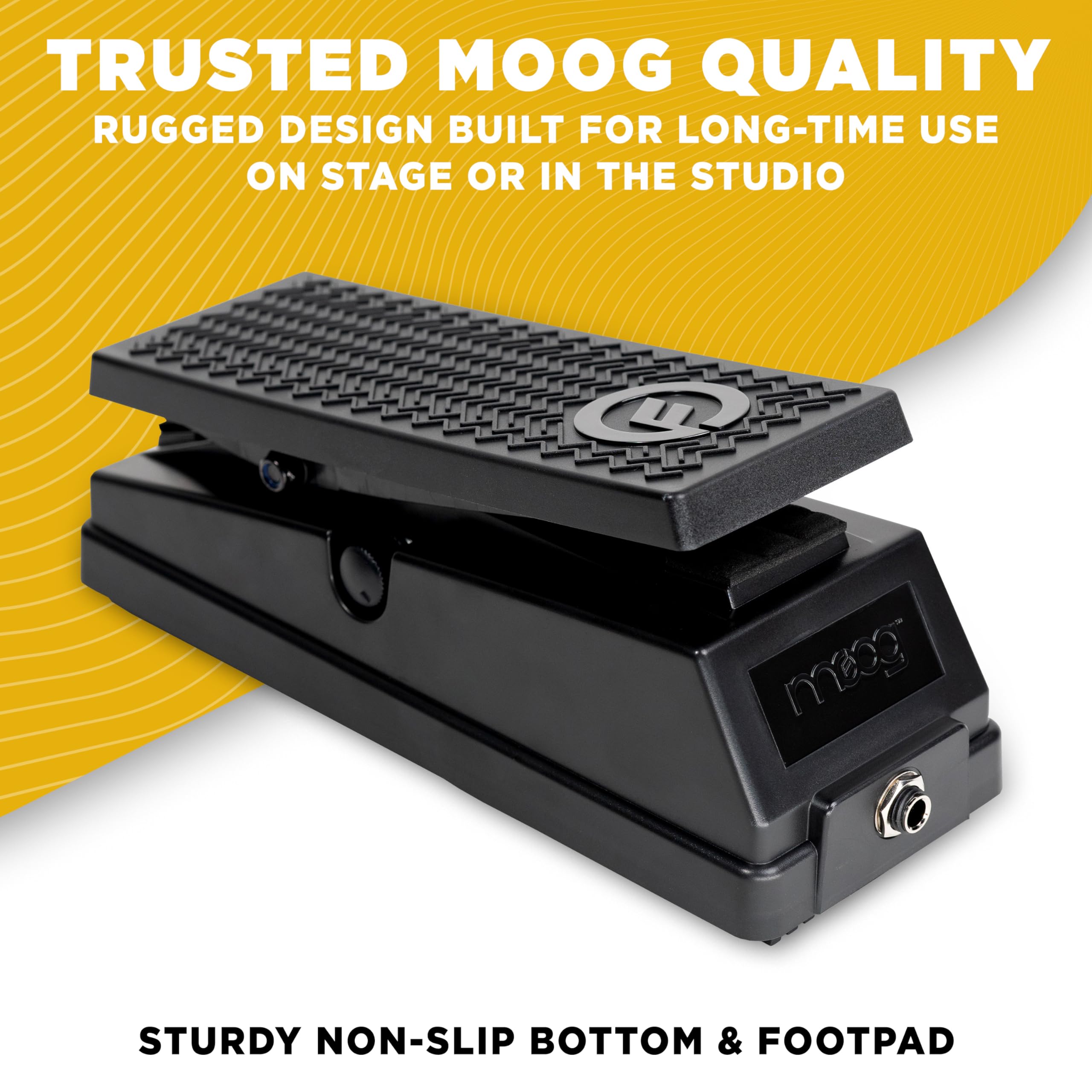 MOOG EP-3 Expression Pedal - Universal Expression Pedal for Keyboards, Synthesizers and Effects Pedals with Polarity Switch