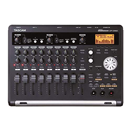 Tascam DP-03SD 8-Track Digital Portastudio Multi-Track Audio Recorder