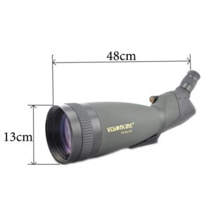 Visionking 30-90x100 HD Spotting Scope Waterproof Monoculars Telescope Green