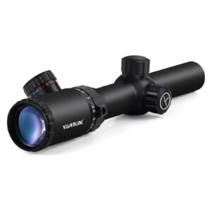 Visionking Rifle Scope 1.25-5x26 Riflescope IR Hunting 30 mm Three-pin with a Honeycomb