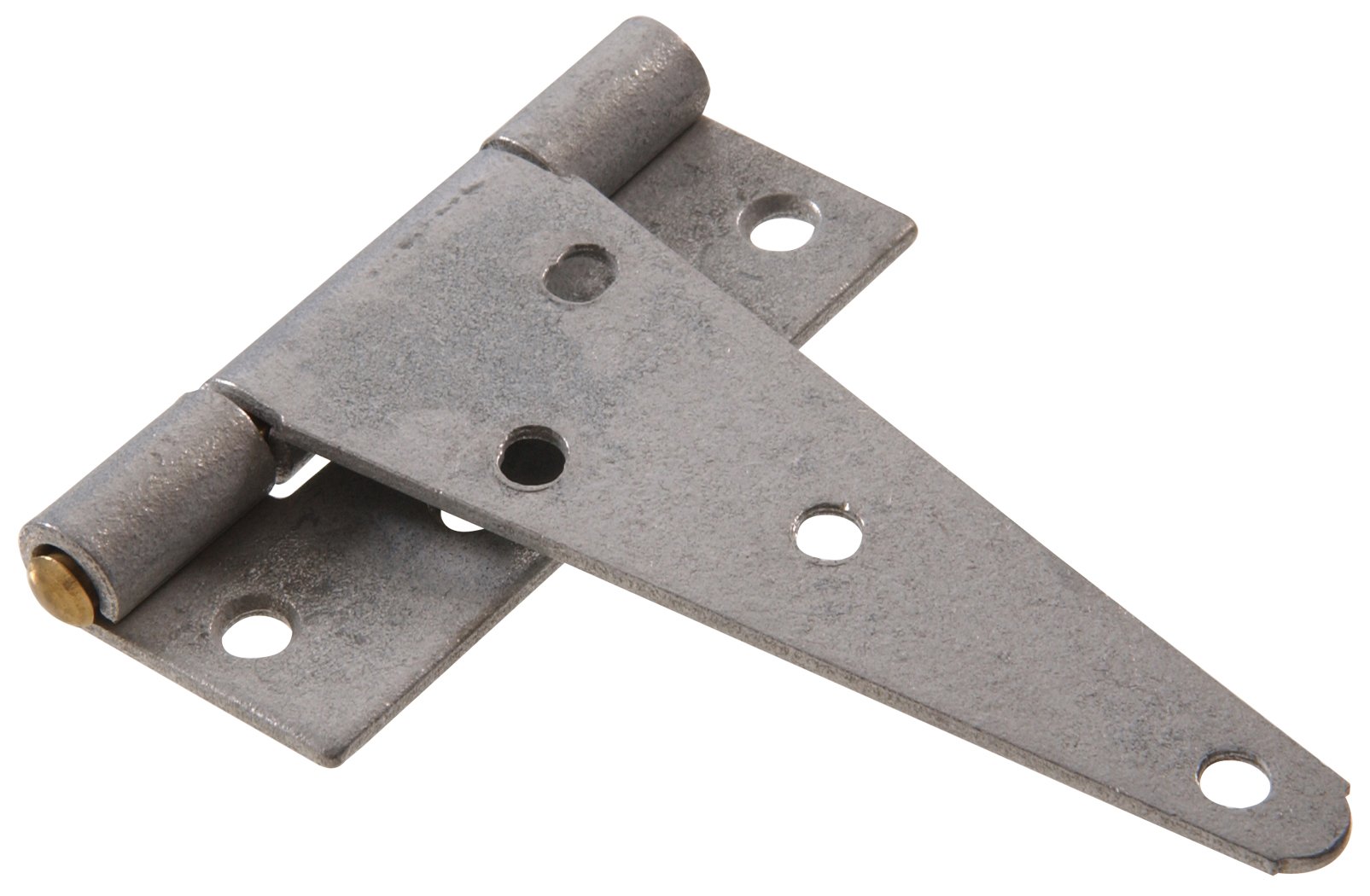 Hardware Essentials 851829 Heavy Duty T-Hinges Galvanized 8"