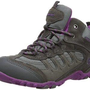 HI-TEC Penrith Junior/Boys Hiking Boots (13 US Junior) (Purple)