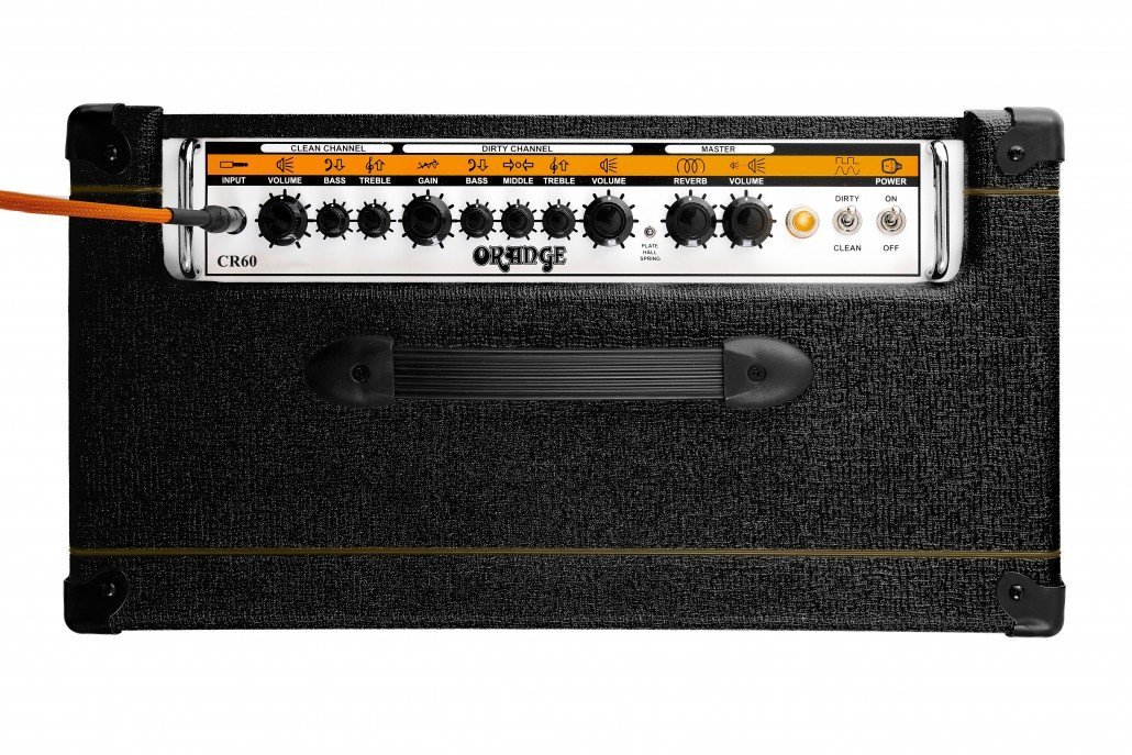 Orange Crush 60 2 Channel Combo 60 Watts 1x12 inch, Black