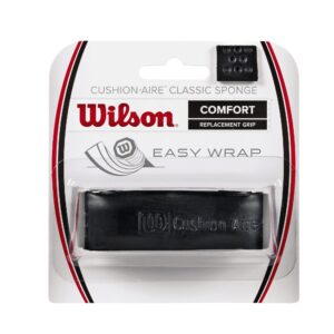 wilson classic sponge tennis racquet replacement grip, black