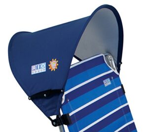 rio beach mycanopy personal chair sun shade, navy