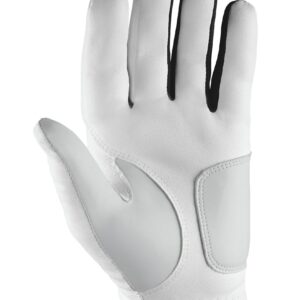 WILSON Sporting Goods Staff Grip Soft Glove, Men's Left Hand, Large, White (WGJA00560L)