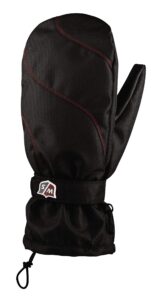 wilson sporting goods staff golf winter mittens, black, one size